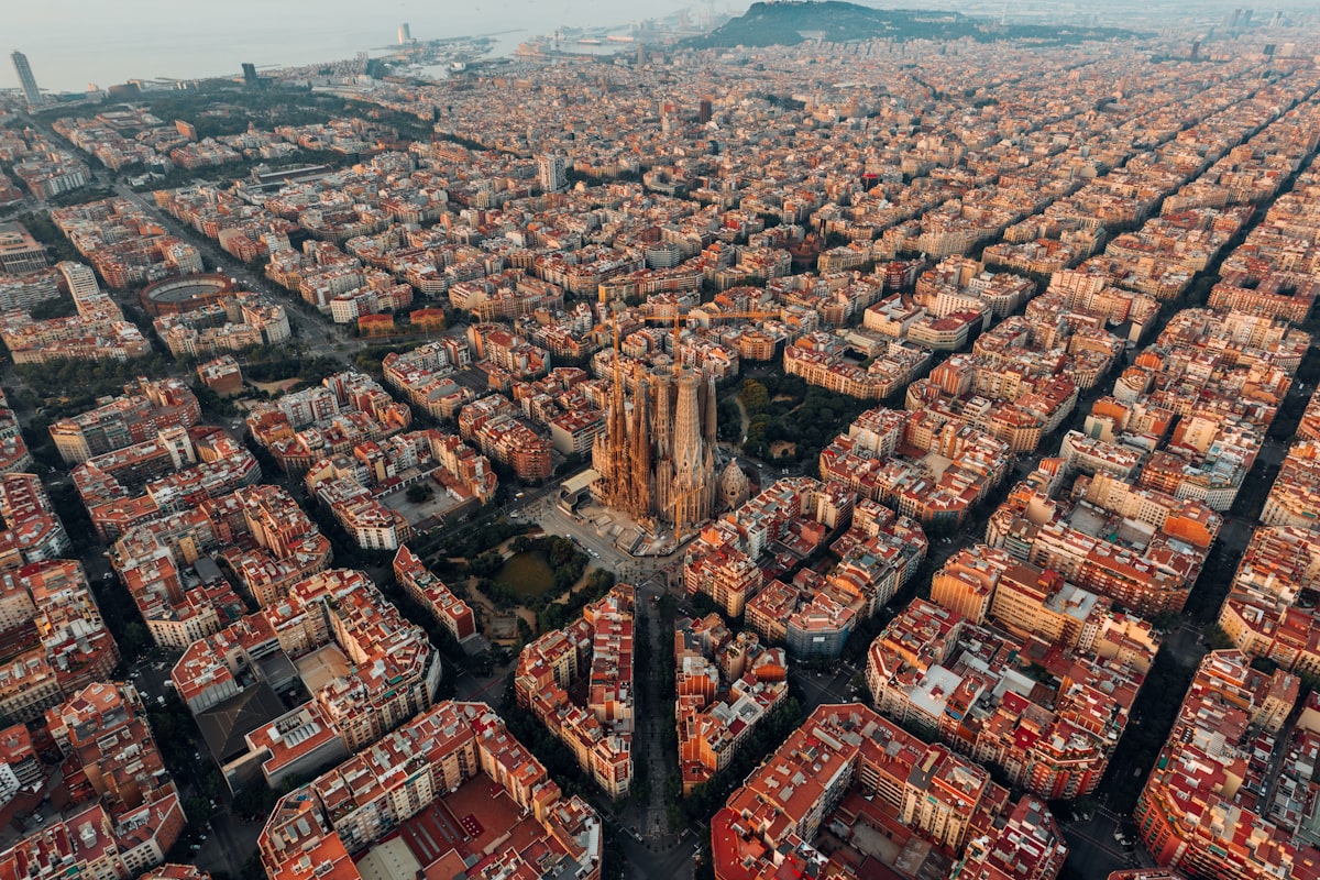 Barcelona Gothic Quarter architecture